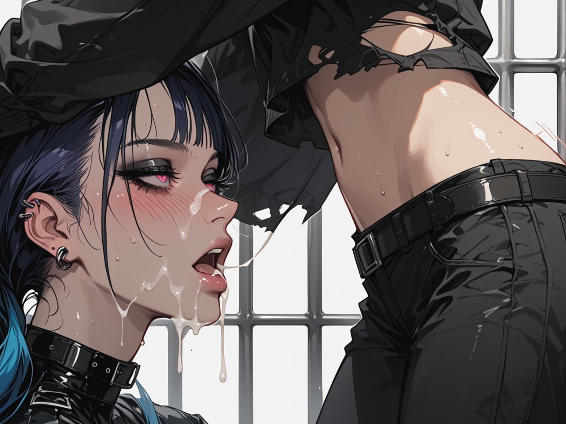 High Resolution, After Sex, Piercings ヘンタイAIポルノ