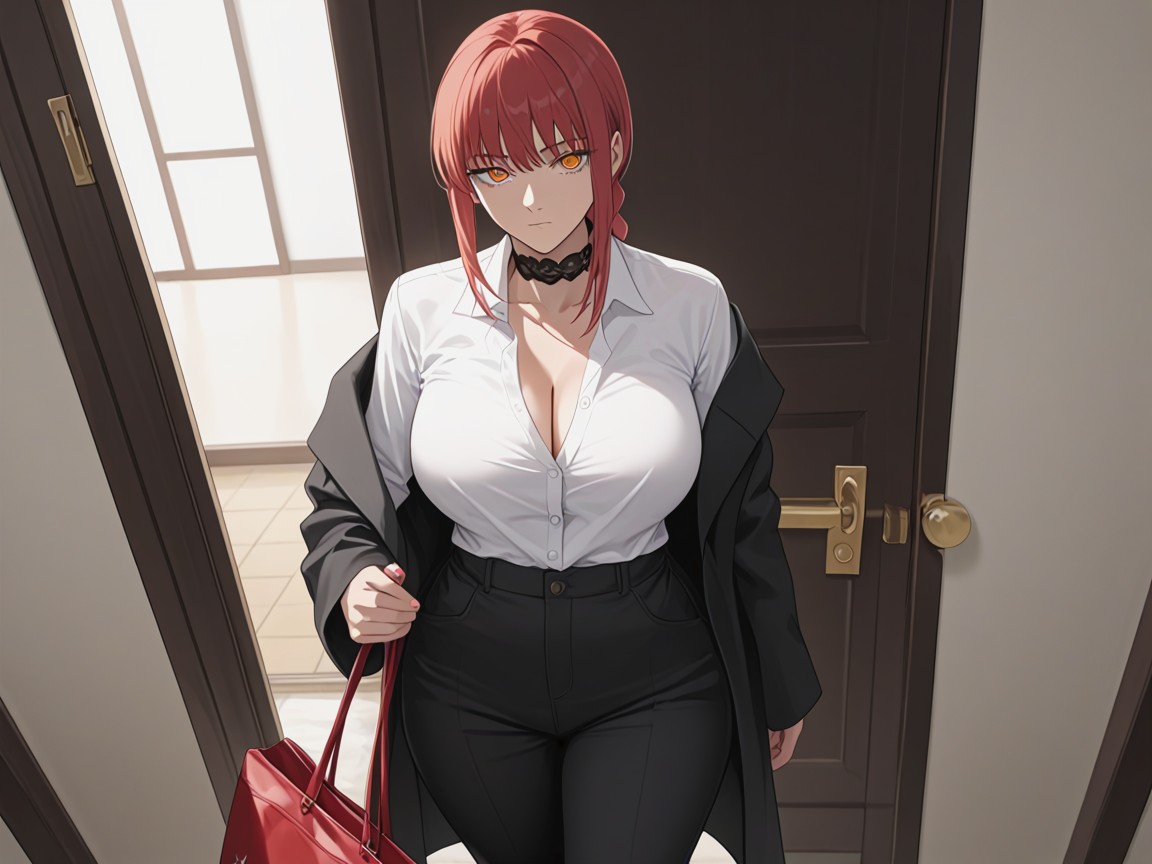 Black Coat, Hands Down, Morning AI Porn