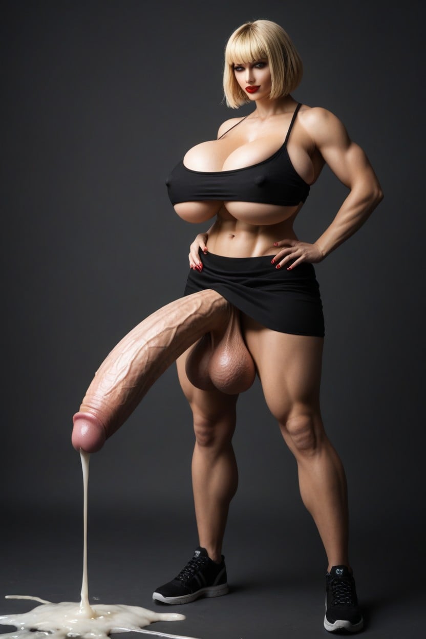 Pubic Hair, Ddd Drop Tits, Fit Shemale AI Porn