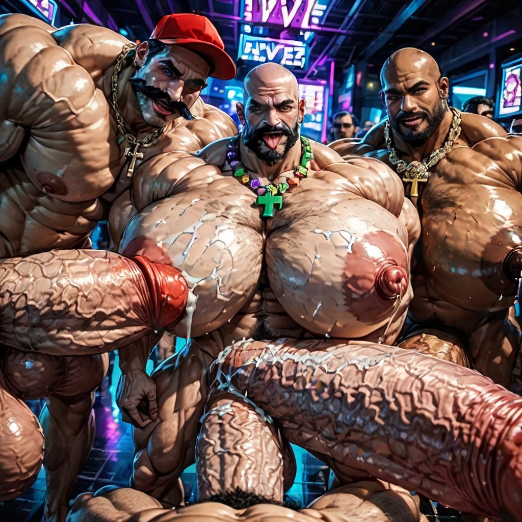 Club, Top Down, Thick Thighs AI Gay Porn