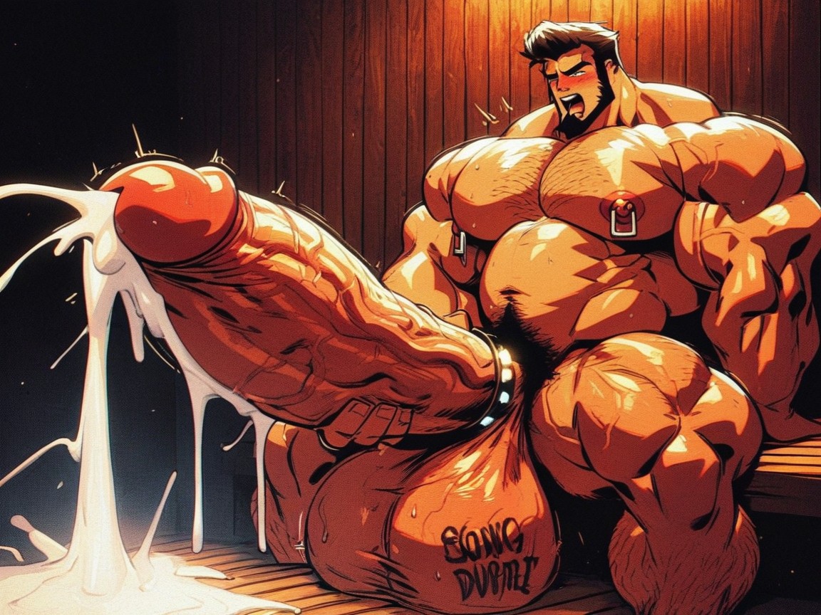 Penis Expansion, Big Muscles, Hyper Huge Cock AI Porn