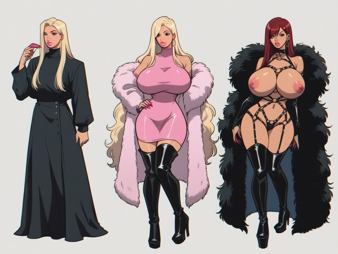 18+, Fluffy Fur Coat, Growing Hentai AI Porn
