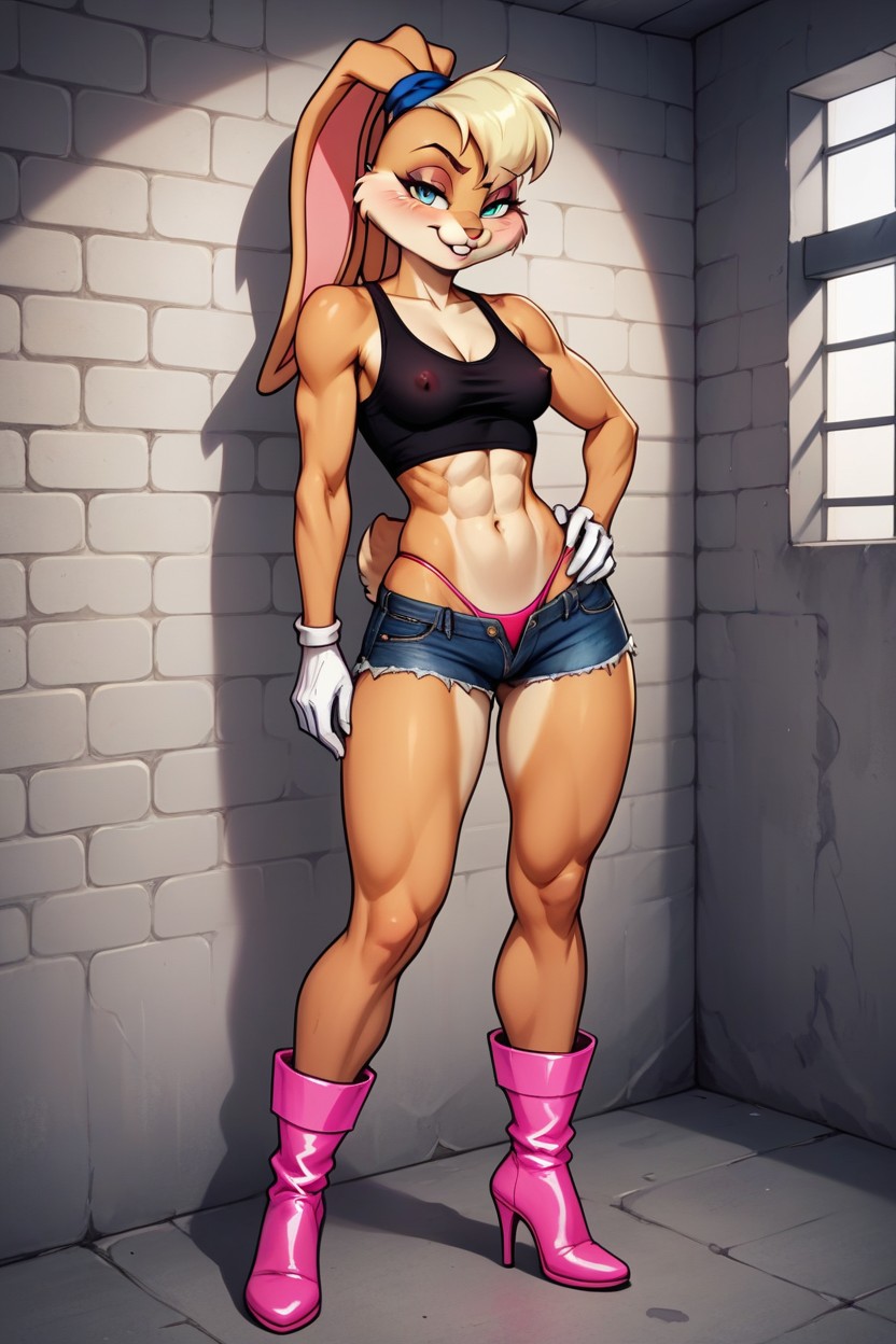 Skinnythigh, Cinematic, Sexy Hentai AI Porn