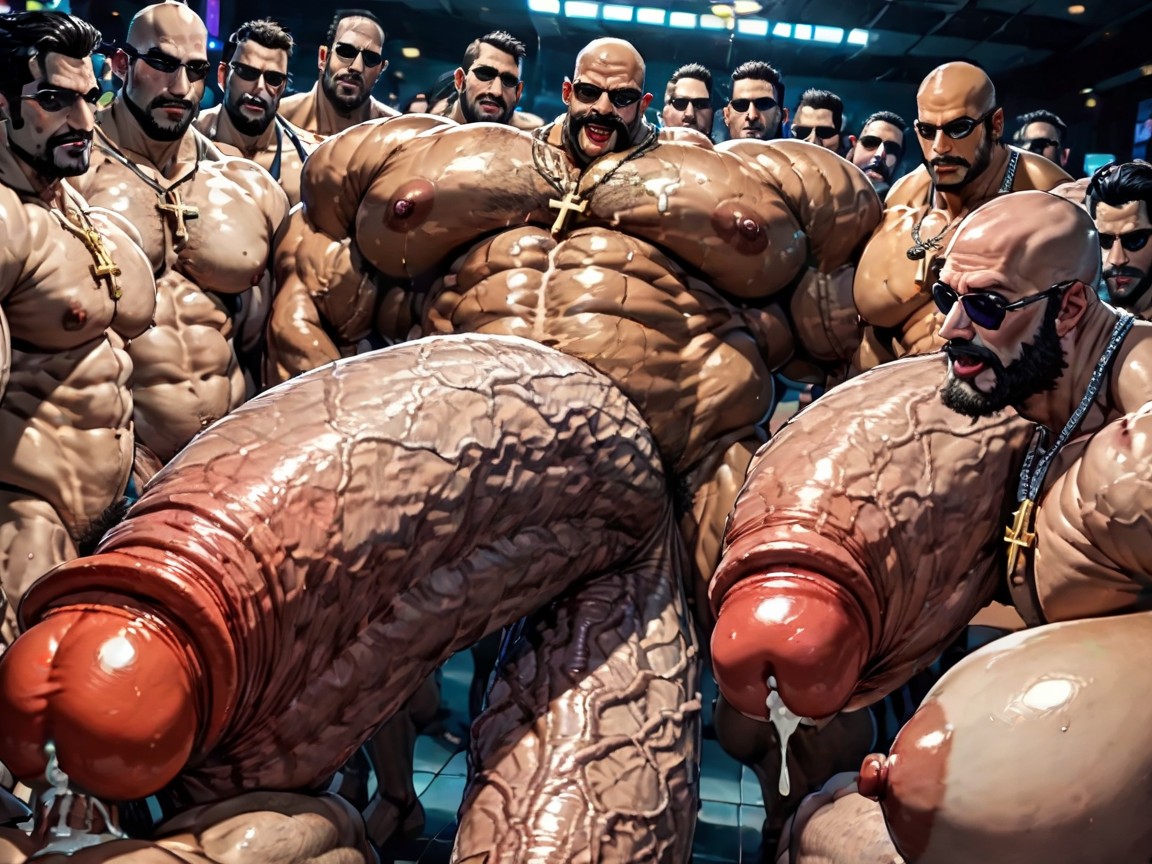 Focus Under Boob, Massive Ass, Man Men Only AI Gay Porn