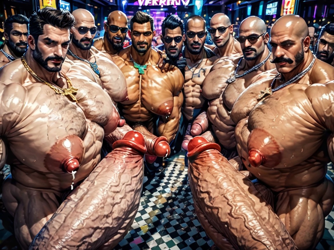 Extreme Deep Throat, Extreme Hyper Boobs, Sideburns AI Gay Porn