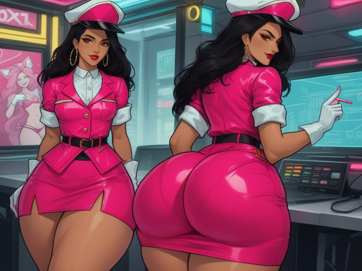 Break, Break, Modern Setting Porno latina IA