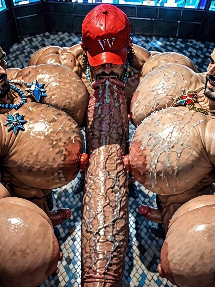 Close Up, Naked, Club AI Gay Porn