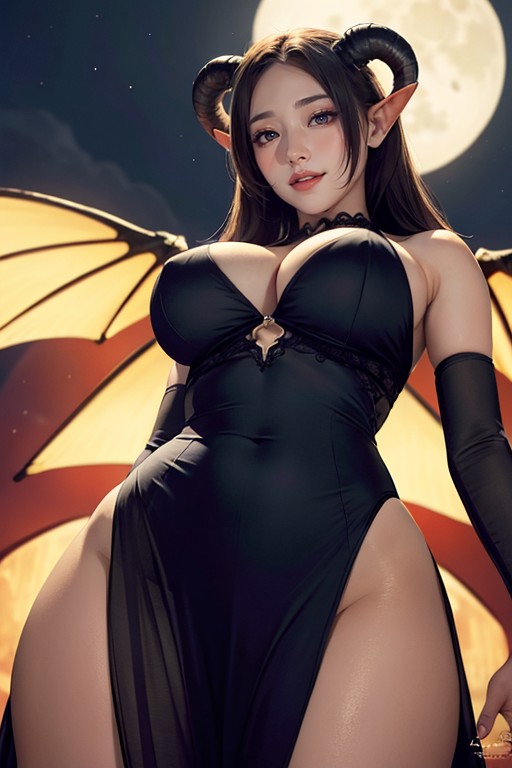 Body, Evil Smile, Abs AI Porn