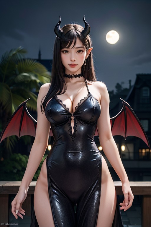 Large Breast, Gothic, Body AI Porn