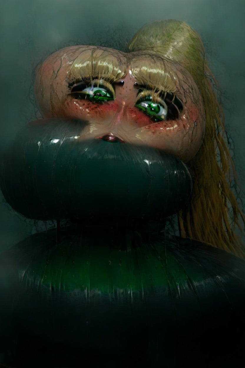Thick Thighs, Long Eyelashes, Pink Puffy Nipples AI Porn