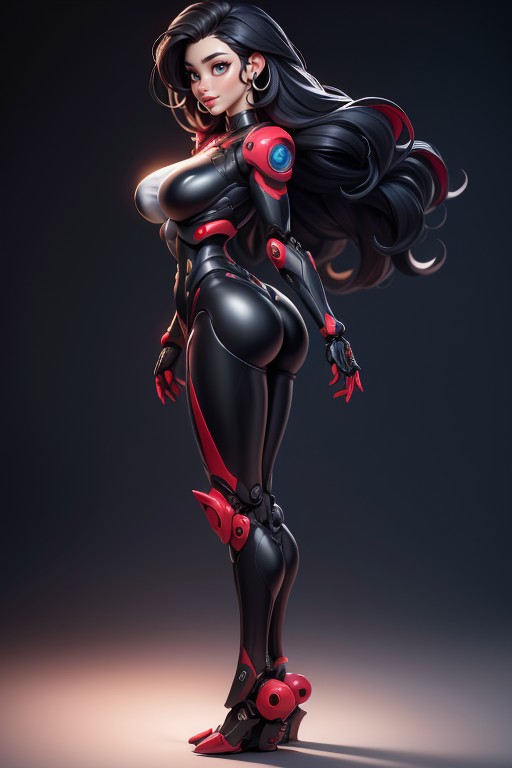 Thicker Lips, Bimbo, Robotic Face Hentai AI Porn