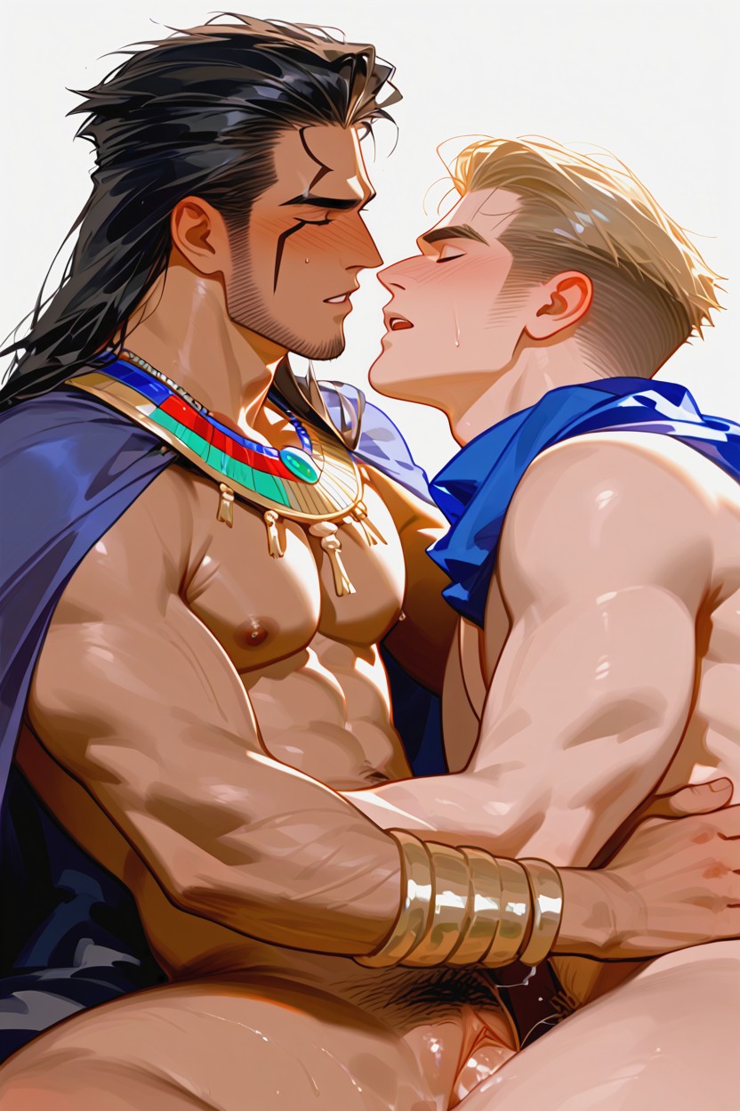 Transman Face Horny, Cape, Man Being Fucked AI Gay Porn