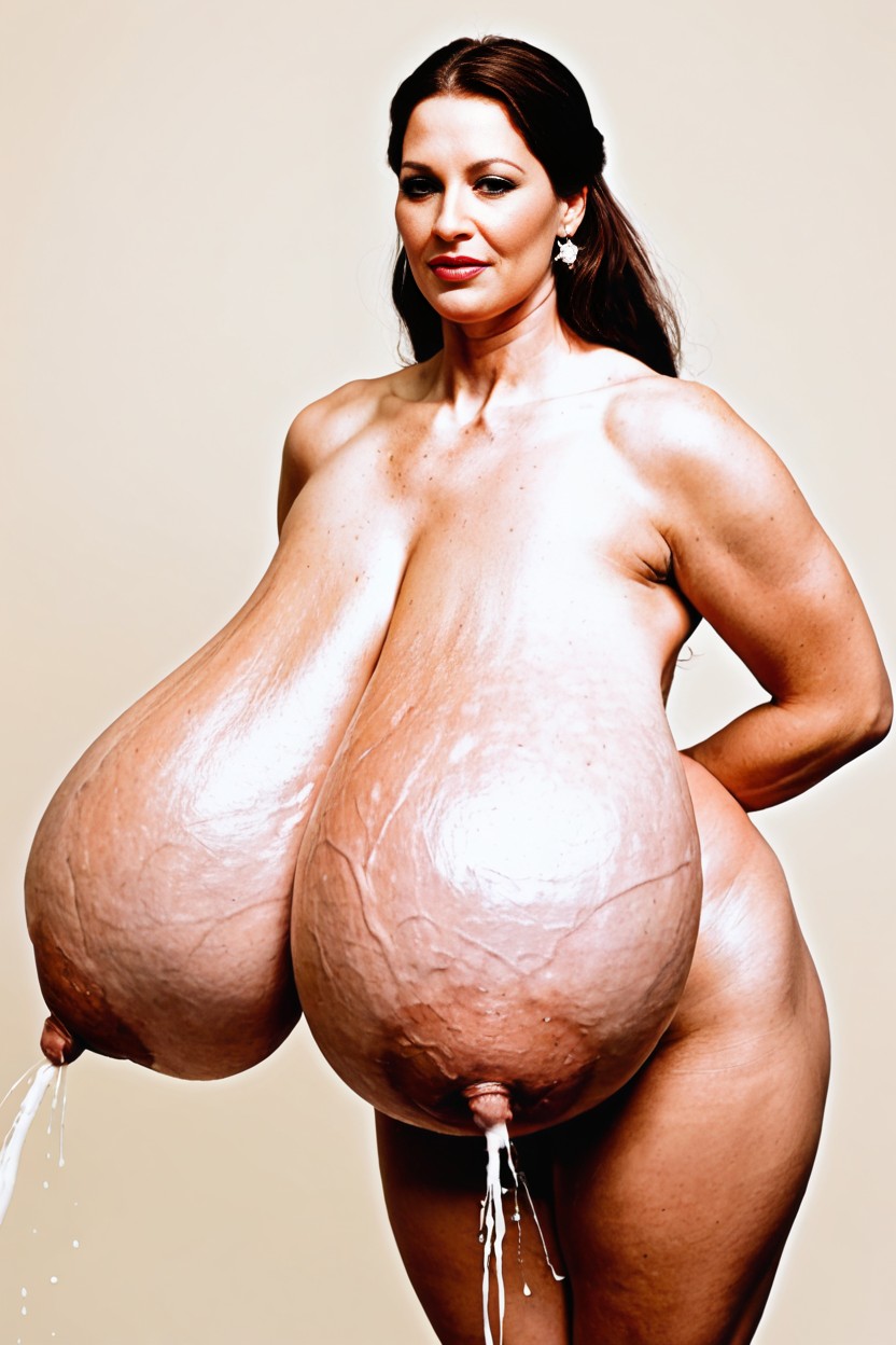 Plump Lips, Big Clitoris, Veins On Breasts AI Porn