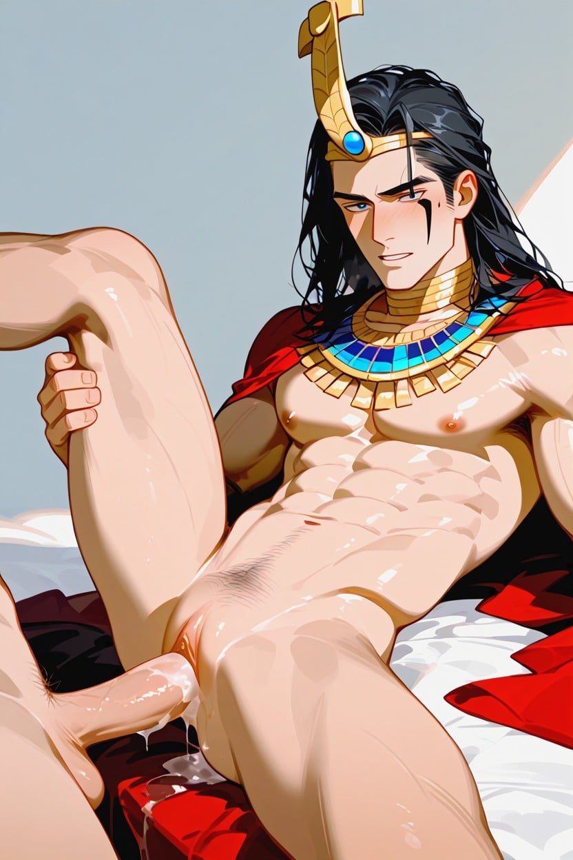 Transman, Side View, No Clothes AI Gay Porn