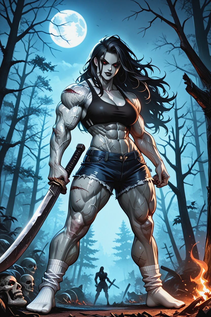 Fitness Slasher, S Slasher, Goth Slasher AI Porn