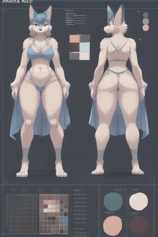 Extra Arms&legs, Detailed Reference Sheet, Detailed Reference Sheet Porno IA Furry