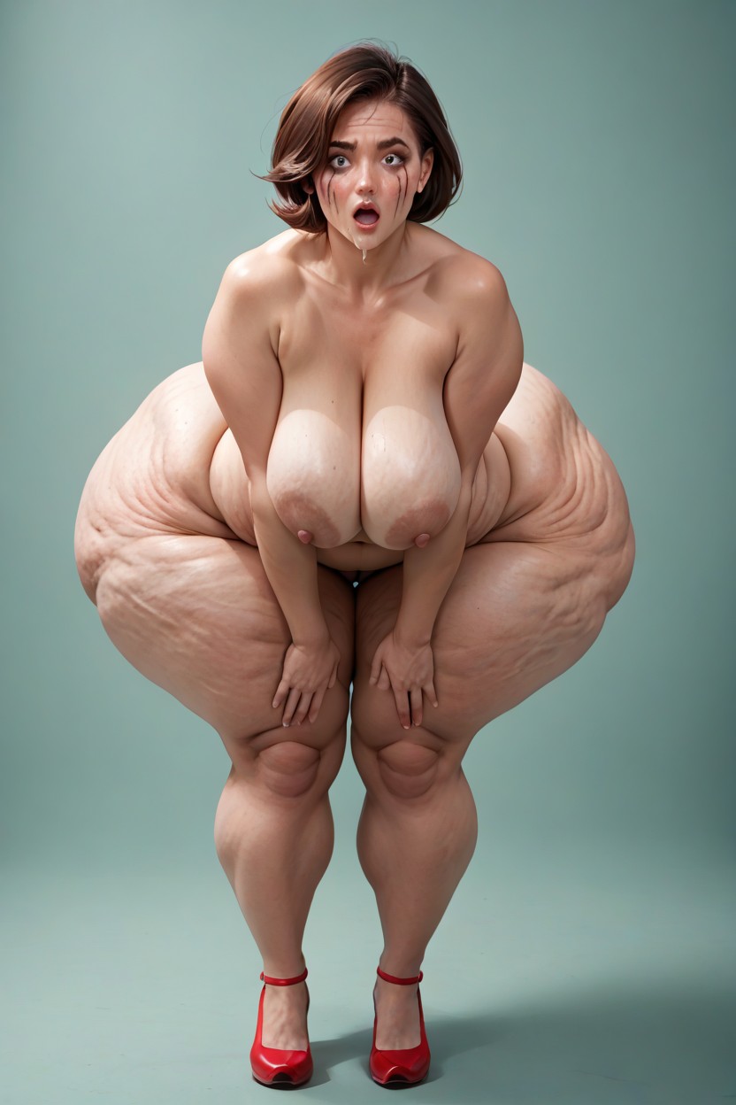 Bending Over, Bent Over, Cellulite AI Porn