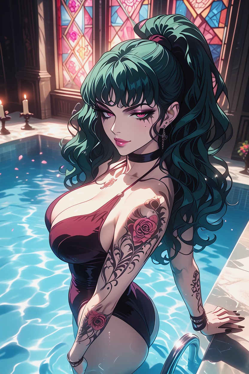 Massive Ass, Pink Eyes, 18+ Hentai AI Porn