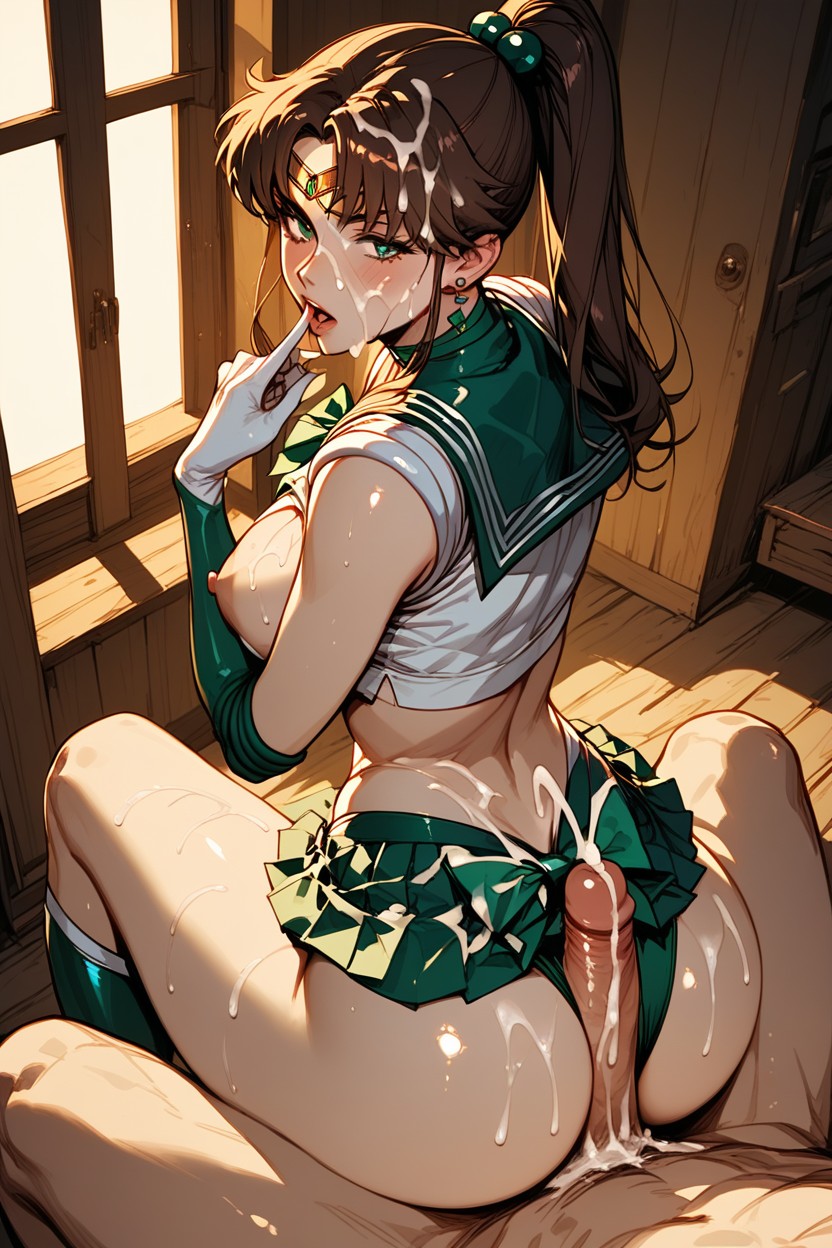 Sailor Bikini Uniform, Buttjob, Lift Hentai AI Porn