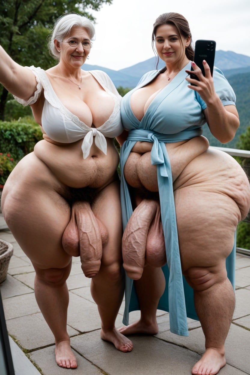 Cellulite Arms, Fully Clothed, Selfie AI Porn
