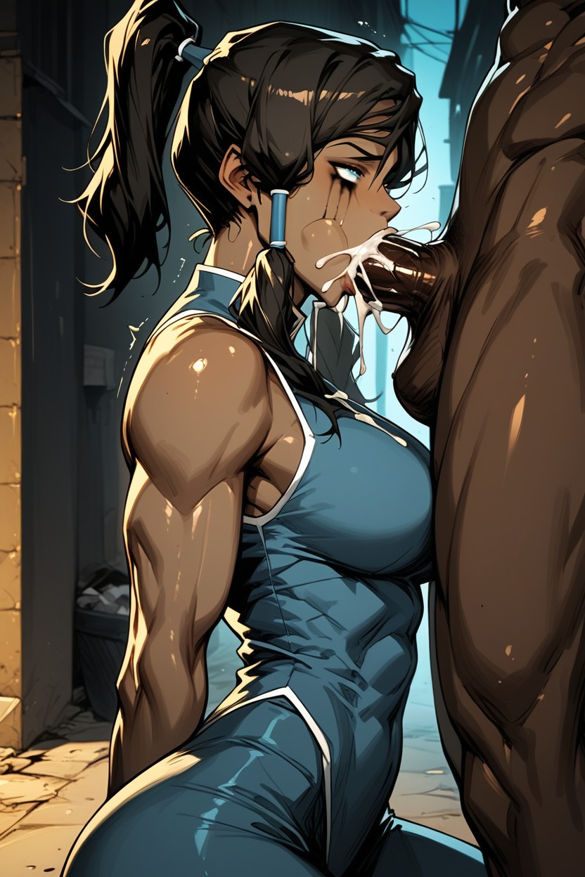 25+, Shaking Orgasm, Alleyway Hentai AI Porn