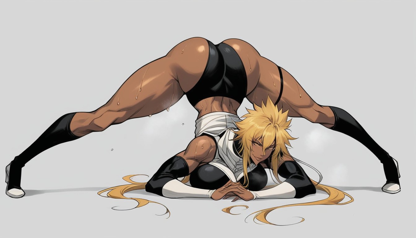 Yellow Hair, Seductive Smile, Massive Ass Hentai AI Porn