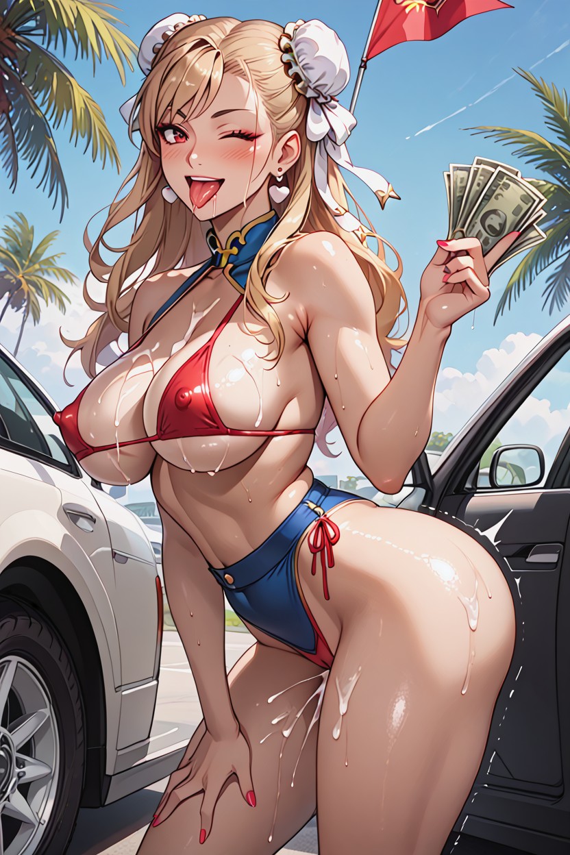 Horny, Chun Li, Happy Hentai AI Porn