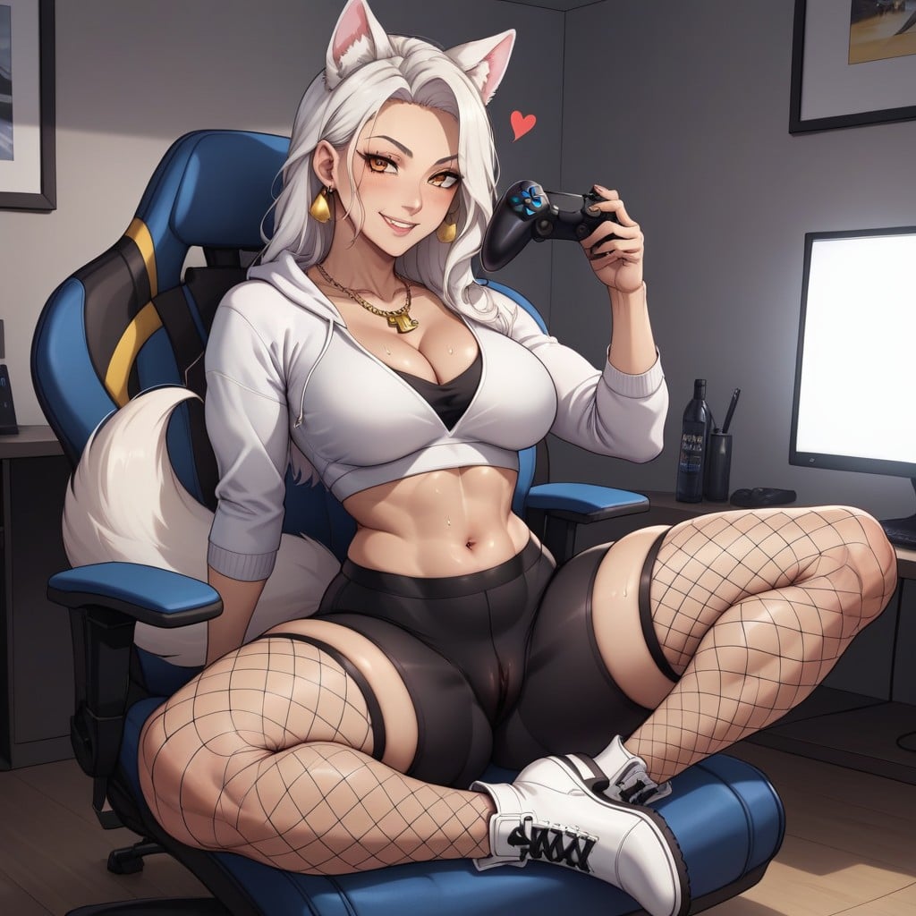 Big Breasts, Smirk, No Nude Hentai AI Porn