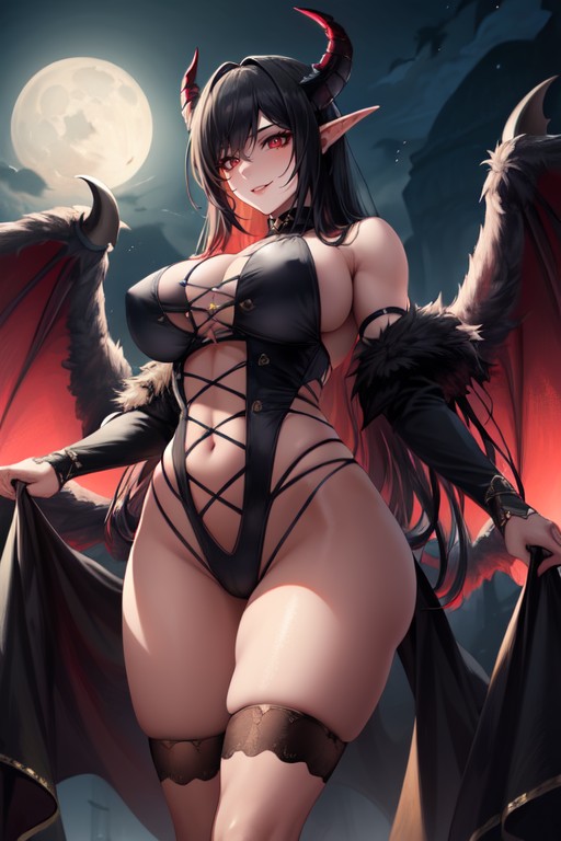Night, Abs, Dark Fantasy AI Porn
