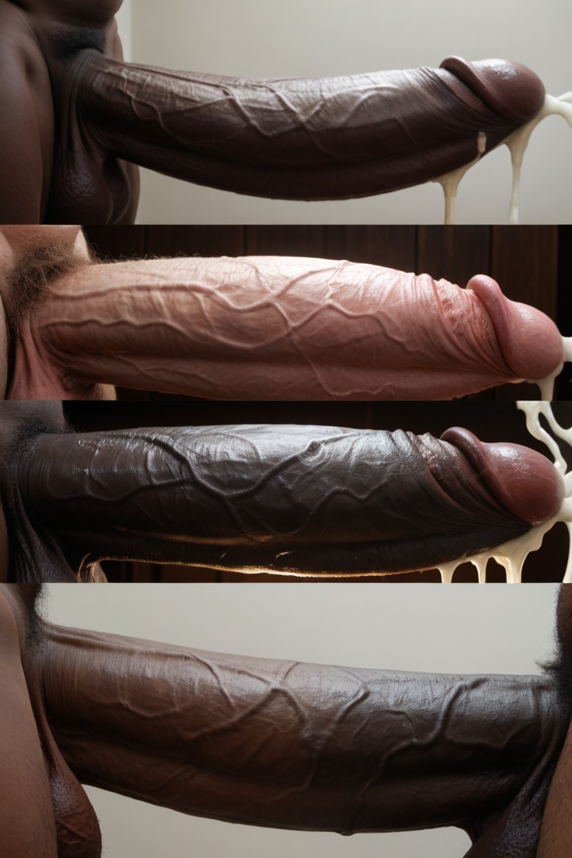 Side View, Glans, Huge Glans AI Gay Porn