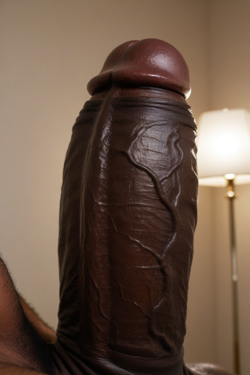 Award Winning Photo, Appleshaped Glans, Huge Cock Tip AI Gay Porn