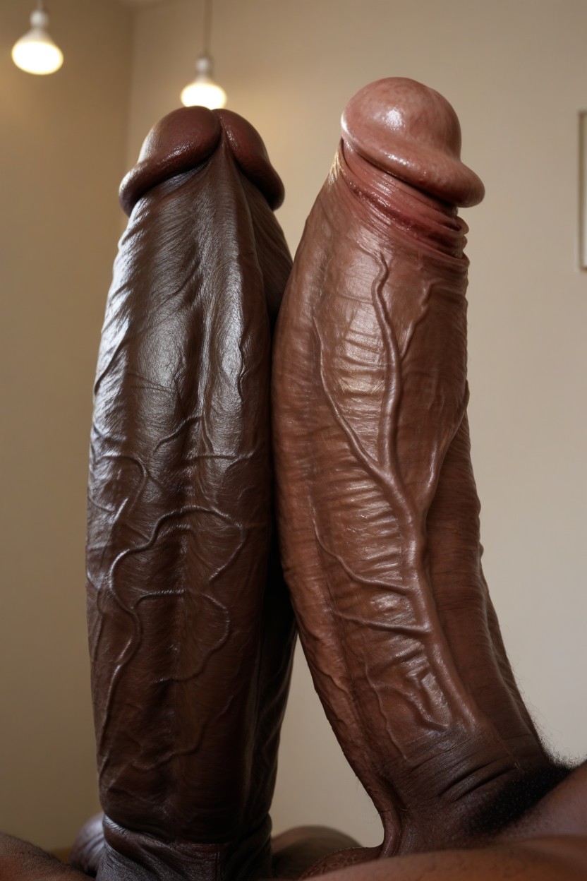 Gigantic Glans, Veiny Cock, Glans AI Gay Porn