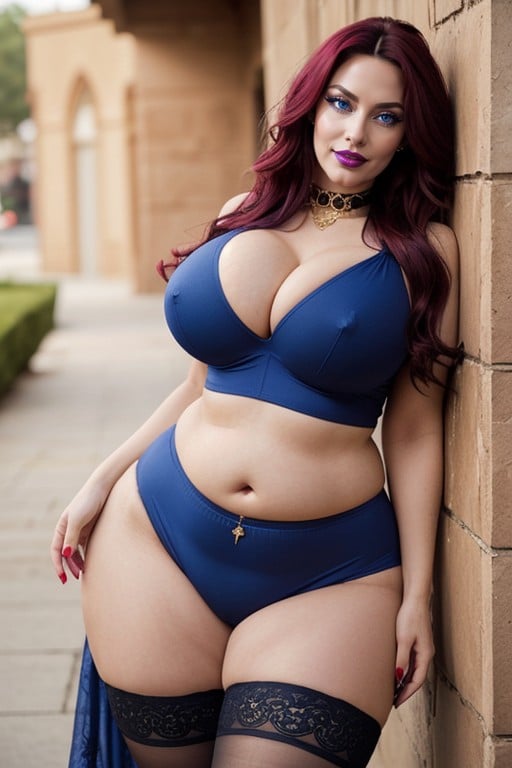 Extremely Muscular Tights, Extremely Large Ass, Belly Dancer AI Porn