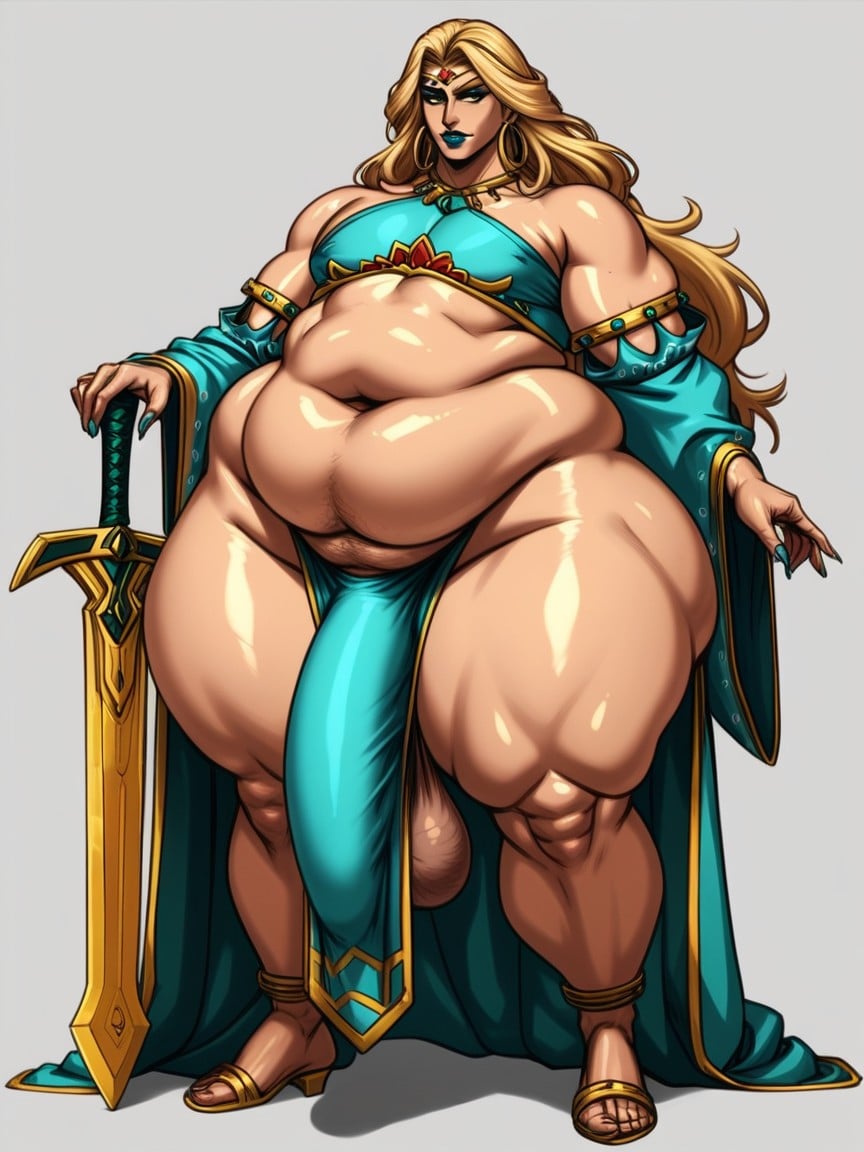 Link, Fat, Femboy AI Gay Porn