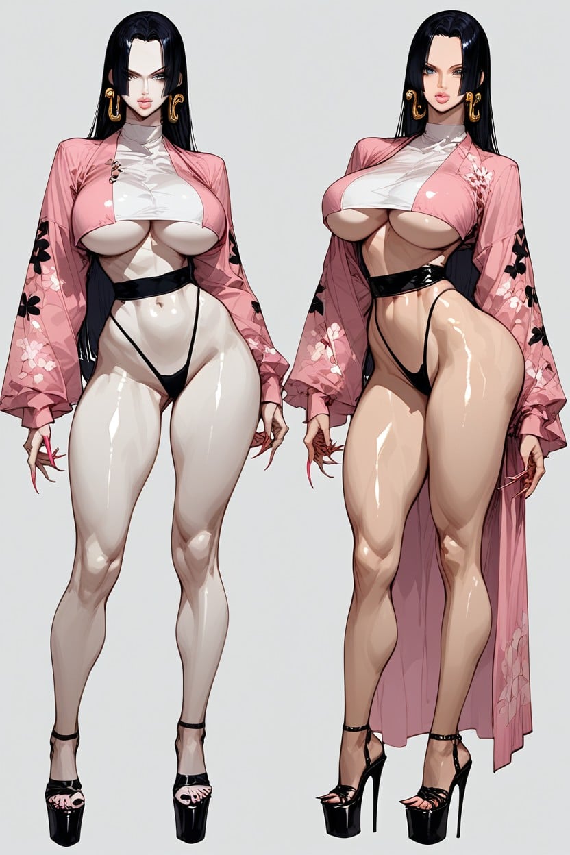 Bimbo, 25+, Mini Skirt Hentai AI Porn
