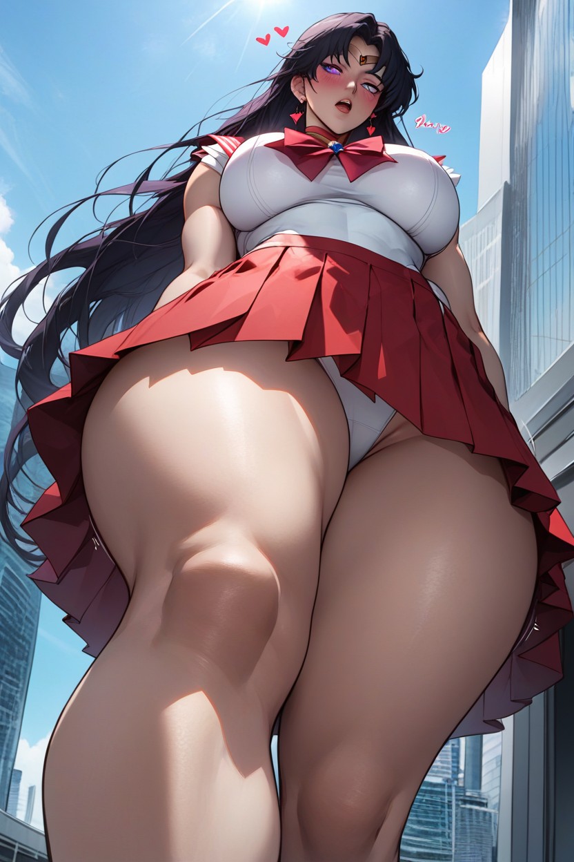 Perfect Figure Body, Open Eyes, Motion Lines AI Porn