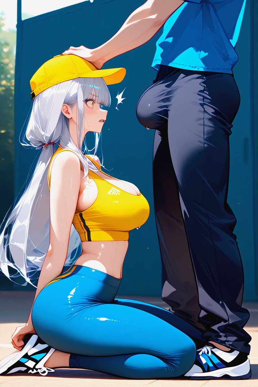 Wasp Waist, Midriff, Cleavage Hentai AI Porn