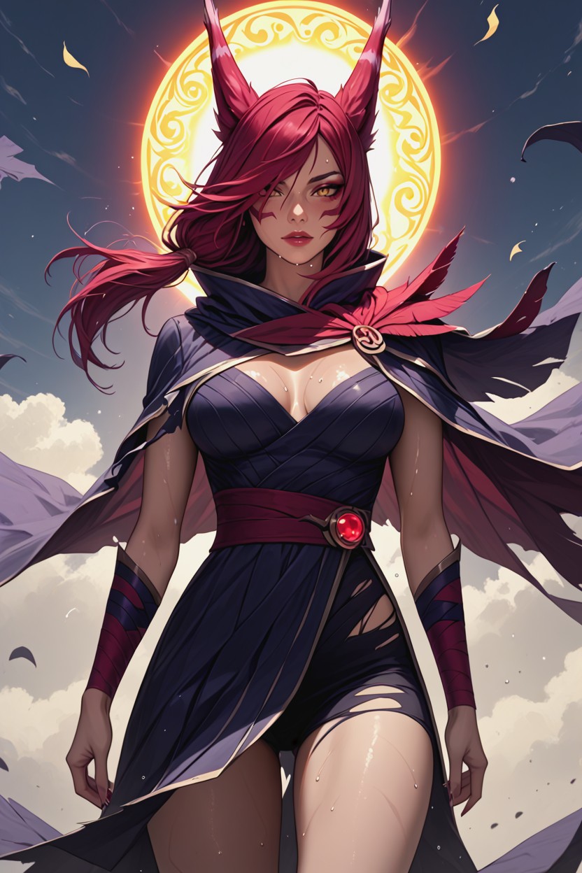 Wind In Hair, Erotic Perspective, Torn Clothes Hentai AI Porn