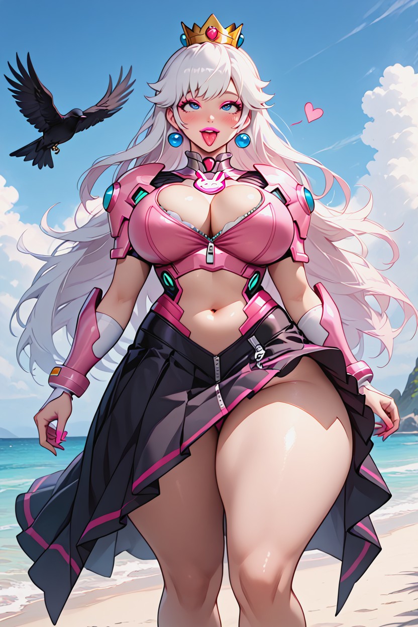 Dress Skirt, Big Ass, Big Breasts Hentai AI Porn