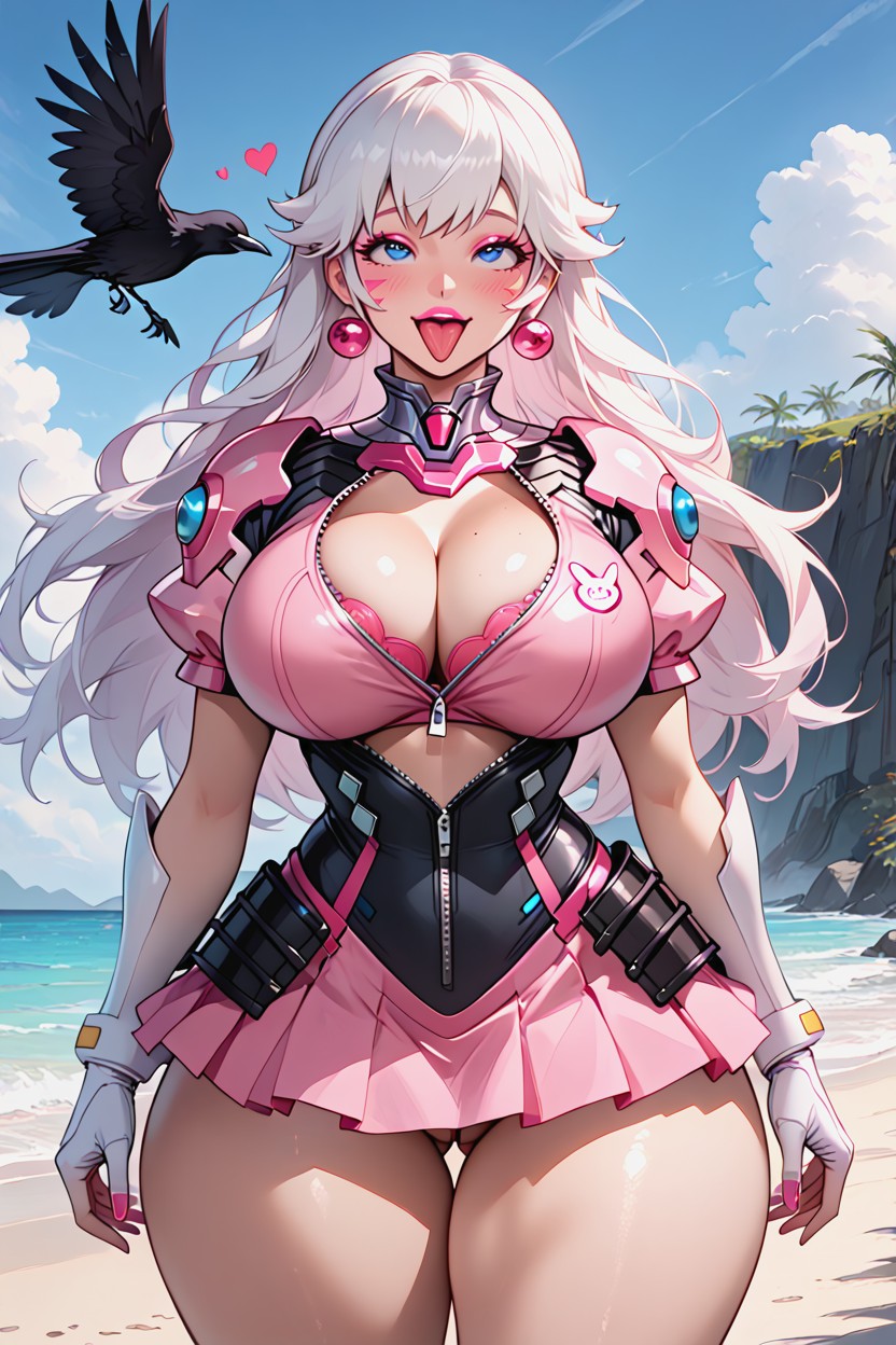 Tight Skirt, Golden Crow, Standing Hentai AI Porn
