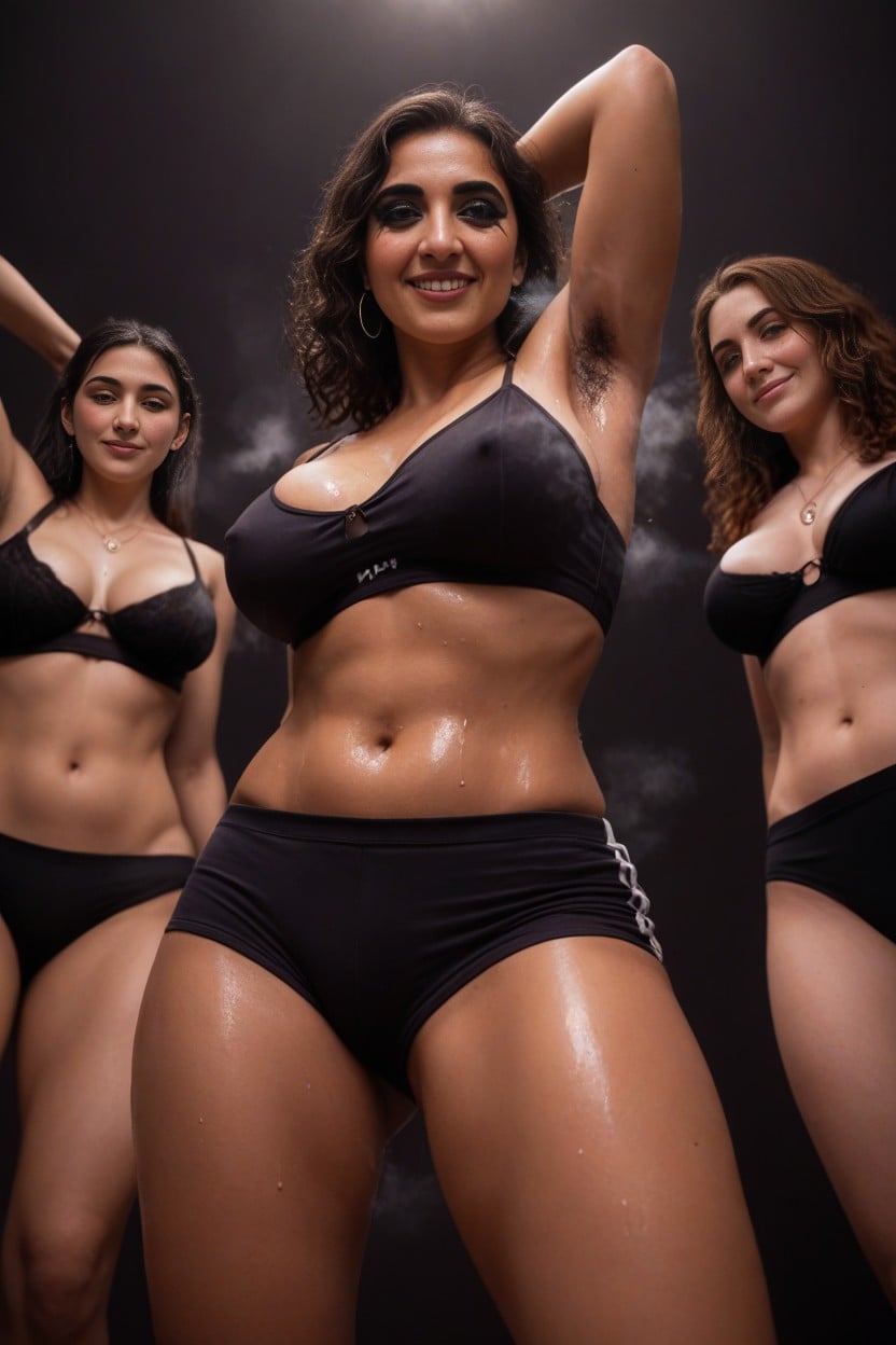 Dark, Armpit Hair, Steam Everywhere AI Porn