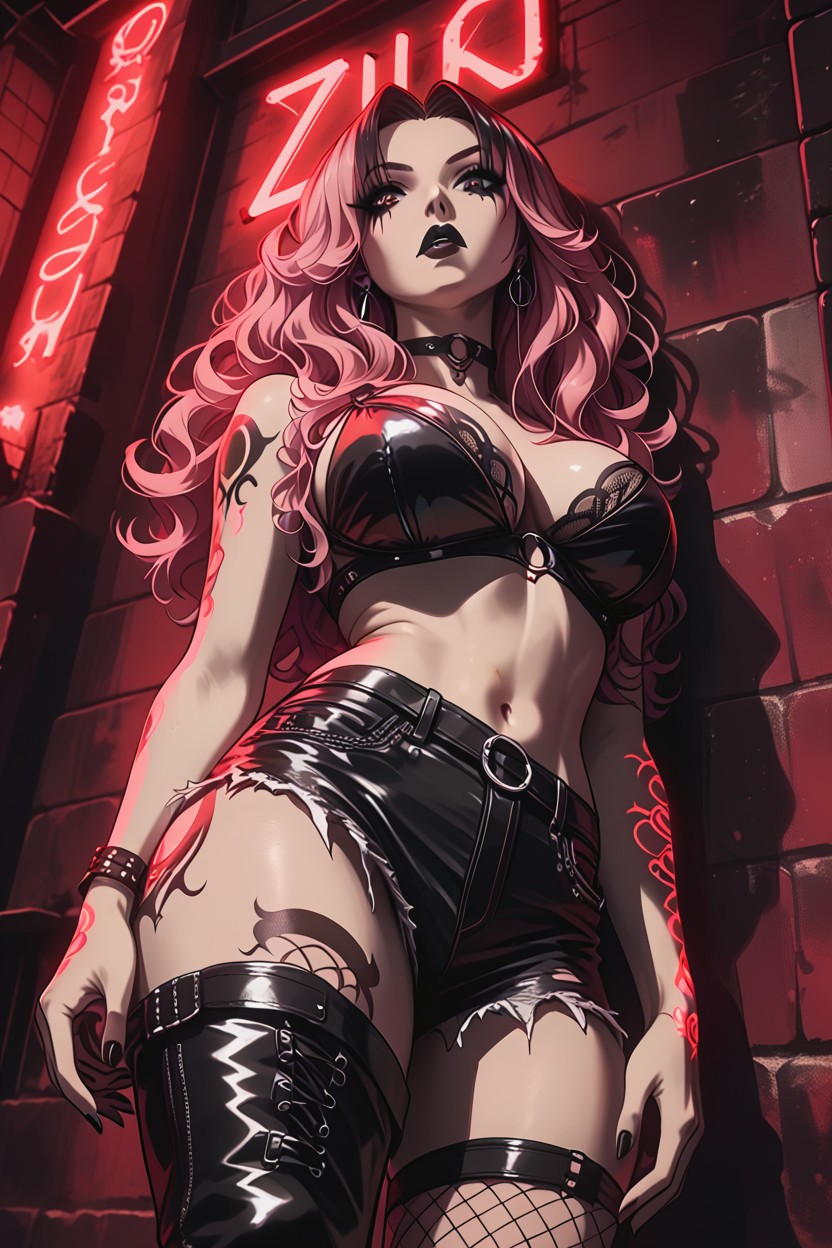 Black Lips, Massive Ass, Tattoos Hentai AI Porn