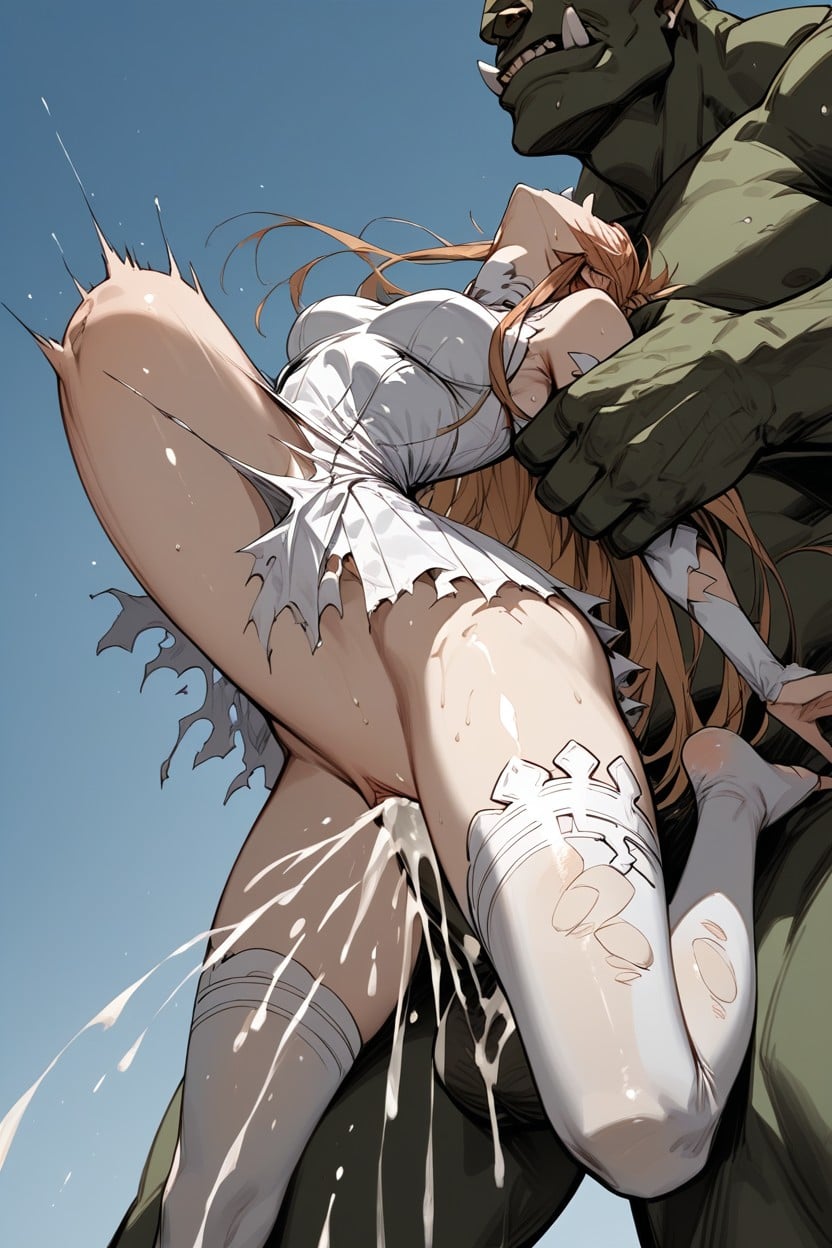 Anatomically Accurate, Head Thrown Back, Suspended Congress Hentai AI Porn