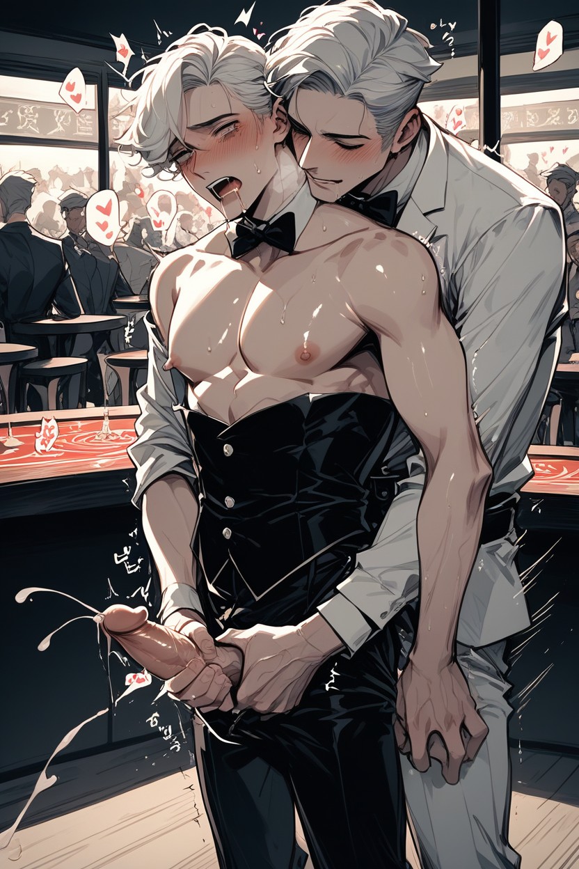 Standing, Medium, Spoken Hearts AI Gay Porn