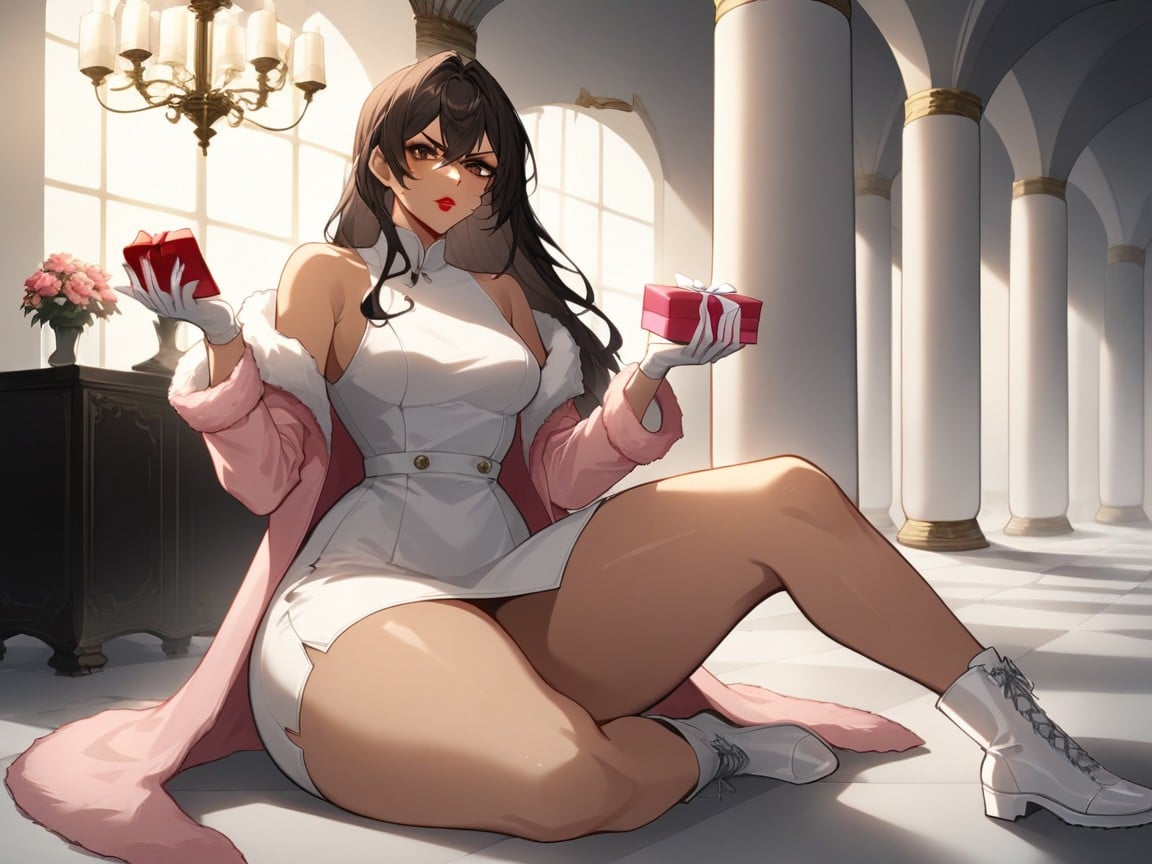 Skinny, High Breasts, Mansion Hentai AI Porn