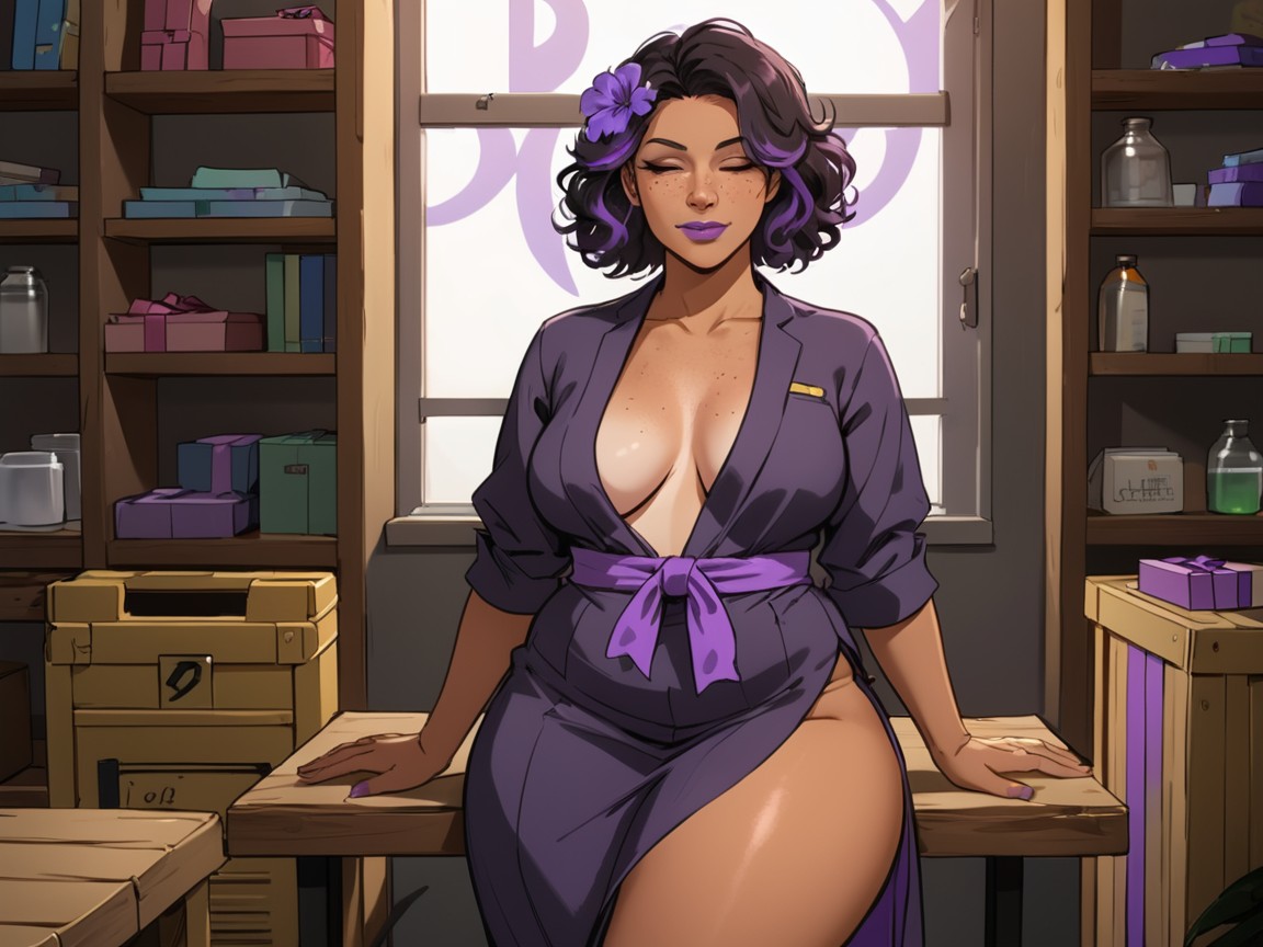 Freckles, 18+, 1 Person AI Porn