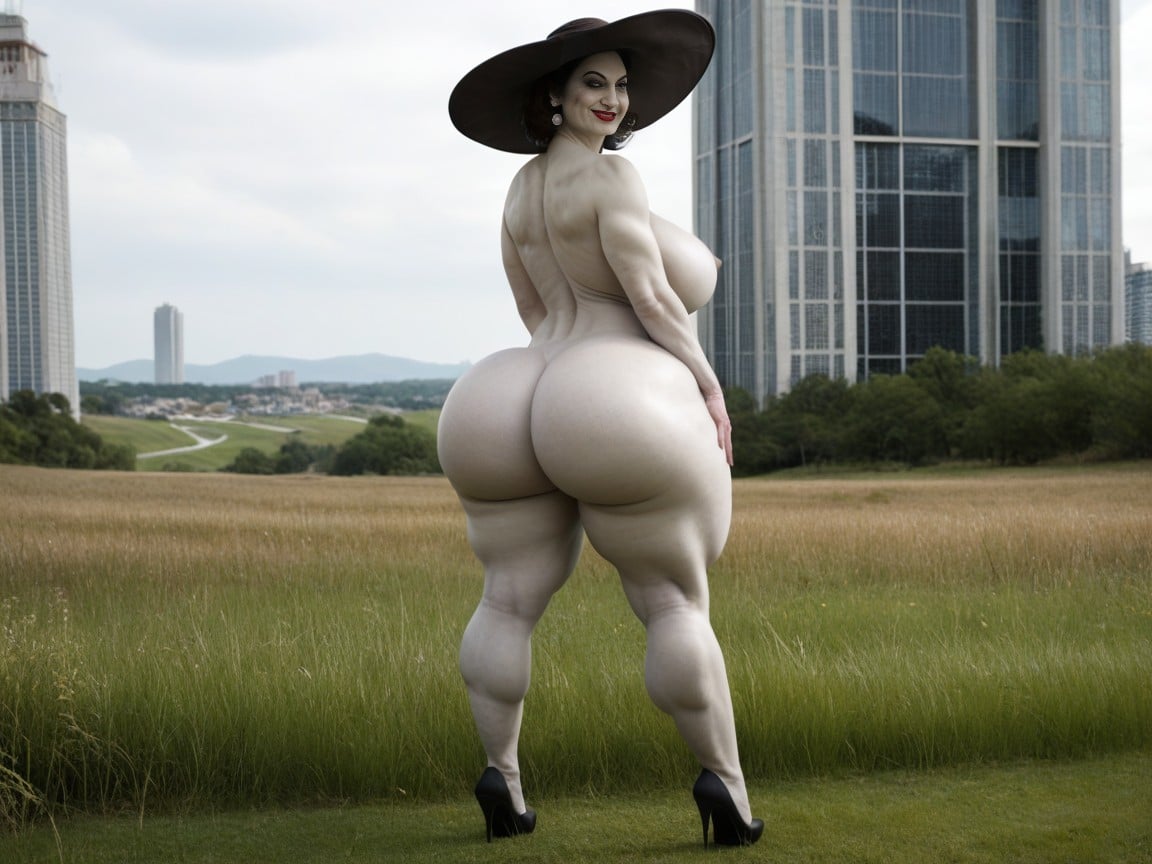 Grey Skin, Big Grass Field, 18+ AI Porn