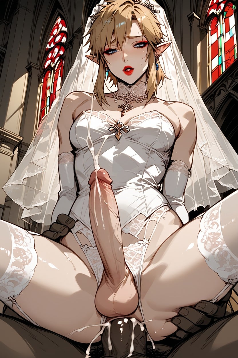 Altar, Colored Nails, Futanari Hentai AI Porn
