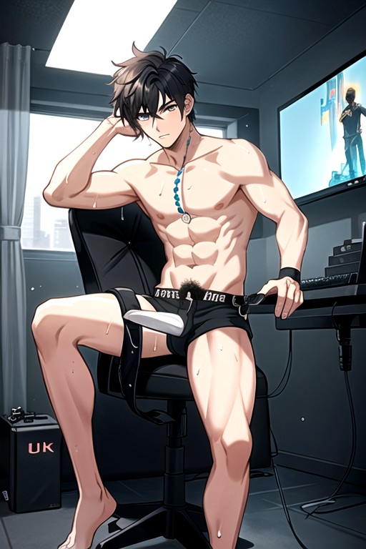 Smooth Body, Lean Body, Livestream AI Gay Porn