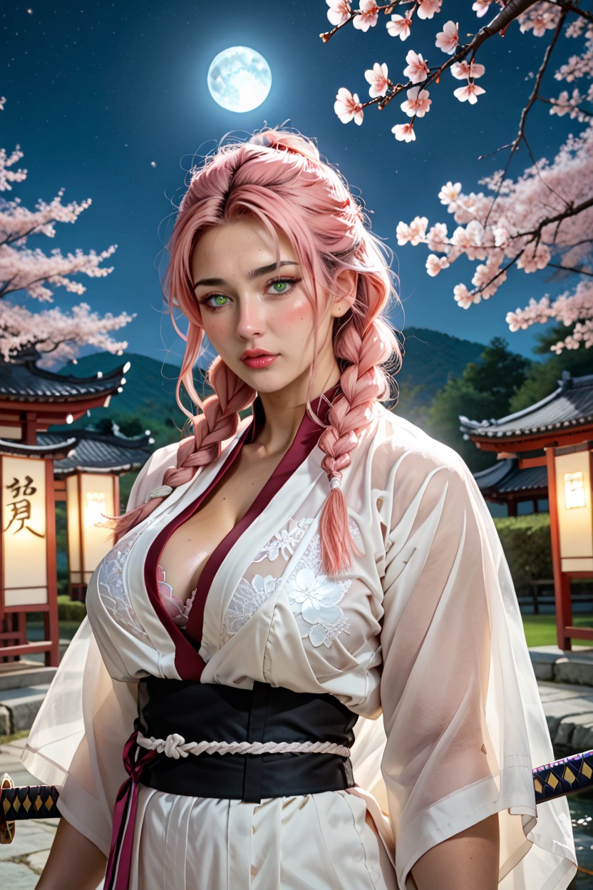 Award Winning Photo, Blushing, Thick Lips AI Porn